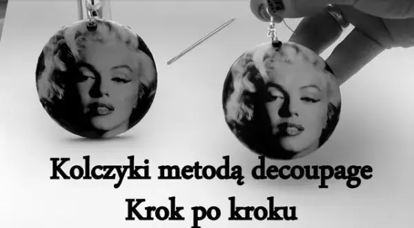 Kolczyki Decoupage: Twórz Unikalną Biżuterię Krok po Kroku