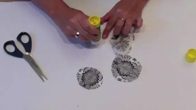 materiały do kolczyk&oacute;w decoupage, narzędzia decoupage biżuteria