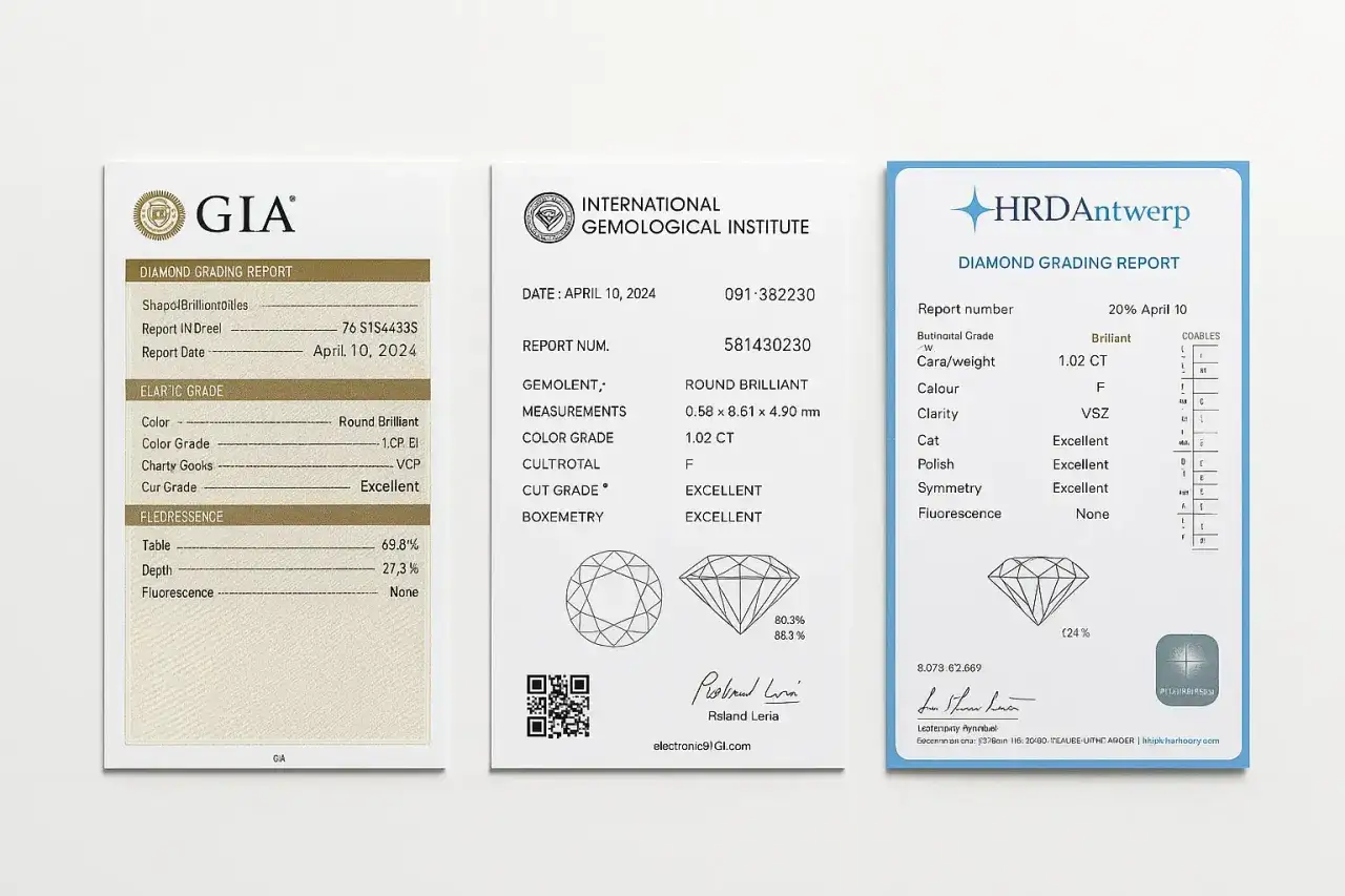 certyfikat diamentu GIA