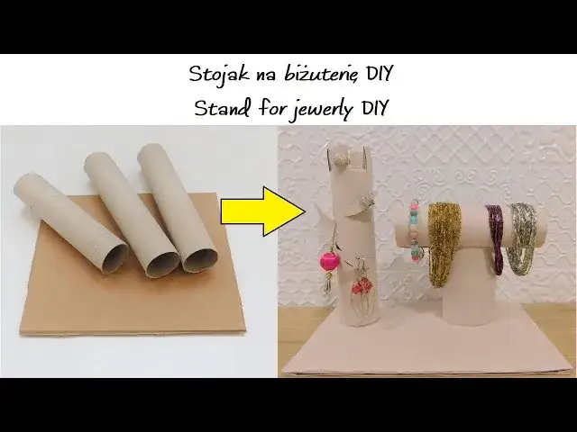 r&oacute;żne materiały do organizera biżuterii DIY