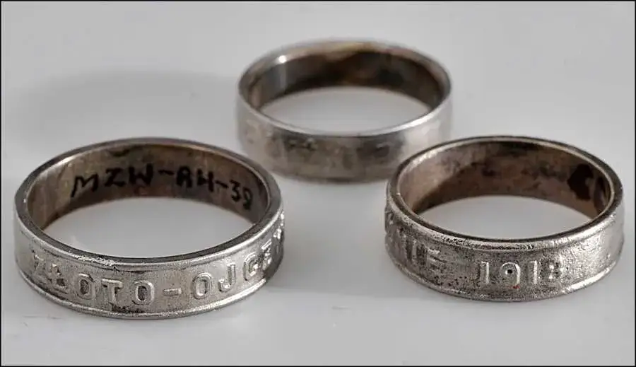 Historia obrączki w Polsce powstanie styczniowe