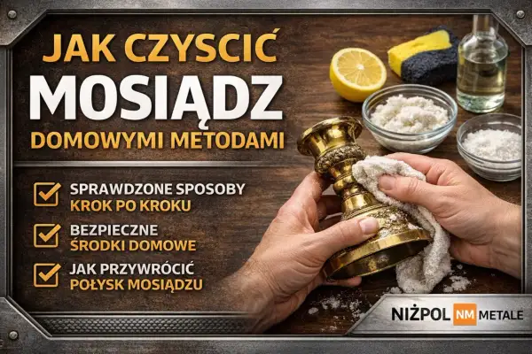 Czyszczenie mosiądzu domowymi metodami. Dowiedz się, czy mosiądz czernieje i jak przywrócić mu blask.